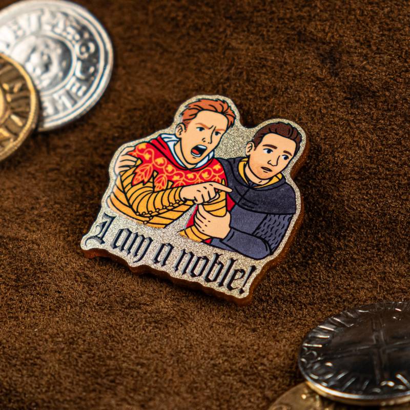 Kcd2 I Am A Noble Pin | Kingdom Come Deliverance 2 Glitzer Acryl Anstecker Hans Und Heinrich Kcd2 I Am A Noble Pin | Kingdom Come Deliverance 2 Glitzer Acryl Anstecker Hans Und Heinrich von PepperPigeon