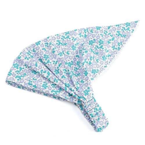Bandana für Mädchen mit Blumenmuster, für Kinder im Alter von 3–8 Jahren, Baumwolle, verstellbar, Blau Bandana für Mädchen mit Blumenmuster, für Kinder im Alter von 3–8 Jahren, Baumwolle, verstellbar, Blau von Peppercorn Kids