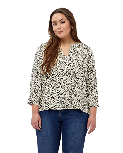 Peppercorn ,Women's ,Caisa Curved Blouse, 0023P SEEDPEARL CREAM PR ,18 von Peppercorn