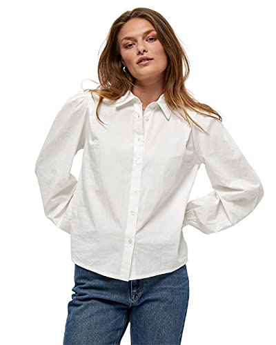 Peppercorn ,Women's ,Caren Jilla Shirt, 0001 WHITE ,L von Peppercorn