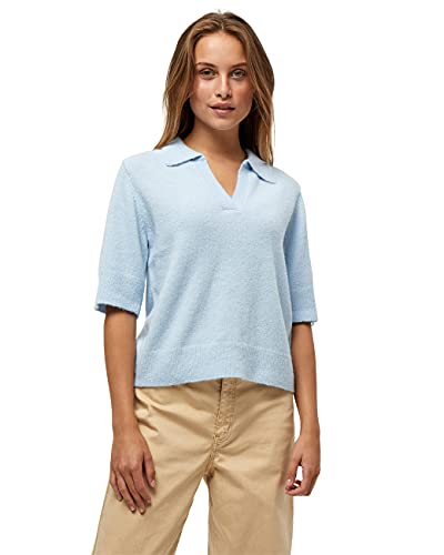 Peppercorn ,Women's ,Dinea Short Sleeve Pullover, 2284M SKYWAY BLUE MELANGE ,L von Peppercorn