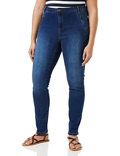 Peppercorn Franny High Waisted Slim Jeans Kurve | Jeans Damen In Blau | Frühling Damen Jeans | Größe 48 von Peppercorn