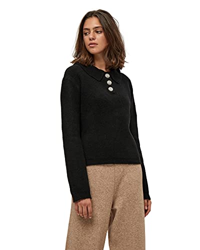 Peppercorn ,Women's ,Jayda Long Sleeve Pullover, 9000 BLACK ,XXL von Peppercorn