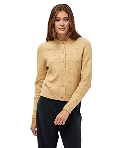 Peppercorn ,Women's ,Penelope O-neck Cardigan, 0273M WARM SAND MELANGE ,M von Peppercorn