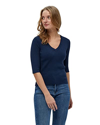 Peppercorn ,Women's ,Tana Rib Knit, 1550 NAVY ,S von Peppercorn