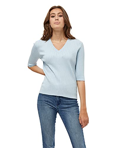 Peppercorn ,Women's ,Tana Rib Knit, 2284M SKYWAY BLUE MELANGE ,S von Peppercorn