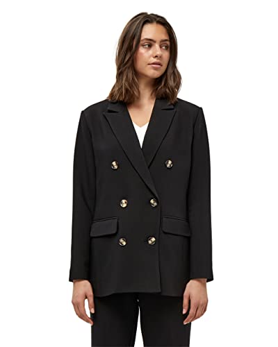 Peppercorn Angelia Polly Blazer | Blazer Damen In Schwarz | Frühling Blazer Damen Elegant | Größe 36 von Peppercorn