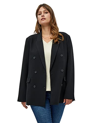 Peppercorn Damen Angelia Polly Blazer Curve Schwarz 52 von Peppercorn