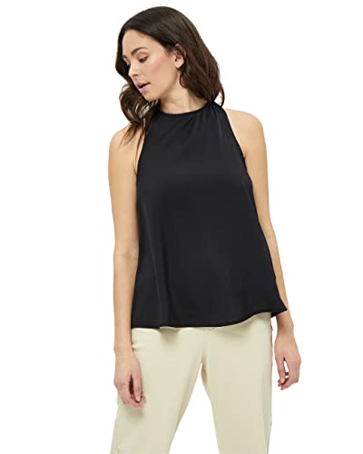 Peppercorn Damen Erissa Top Oberteil mit Schnürung hinten, 9000 Black, S von Peppercorn