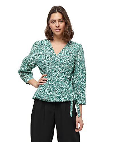 Peppercorn Damen Fayda Wrap Blouse Grün M von Peppercorn