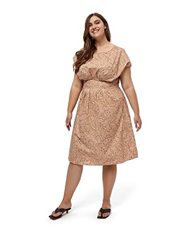 Peppercorn Damen Fia Lenora Kleid Curve Braun 44 von Peppercorn