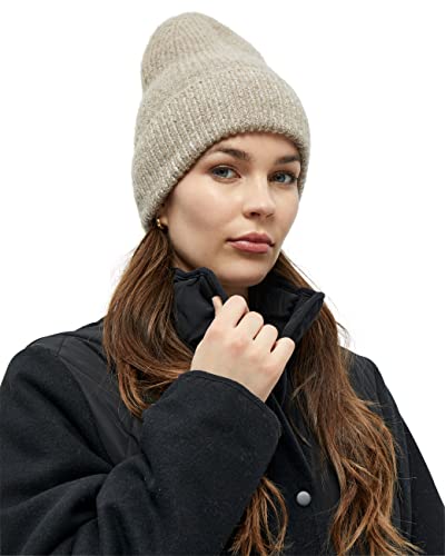 Peppercorn Damen Genessa Beanie 4 Beige One Size von Peppercorn