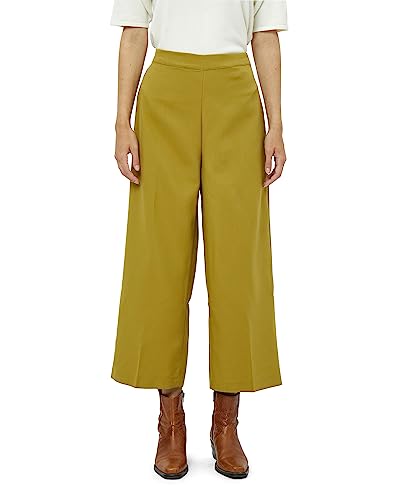 Peppercorn Damen Ginette Nadiana, Kurze Hose mit hoher Taille, 3062 Ecru Olive, 40 von Peppercorn