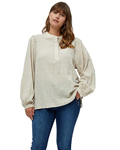 Peppercorn Damen Hawa Lissie Shirt Curve Beige 46 von Peppercorn