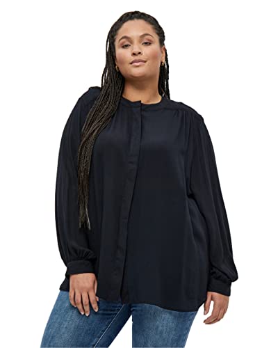 Peppercorn Damen Hayden Shirt Curve Schwarz 44 von Peppercorn