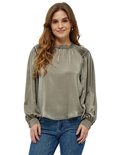 Peppercorn Damen Haze Bluse 4 Beige S von Peppercorn