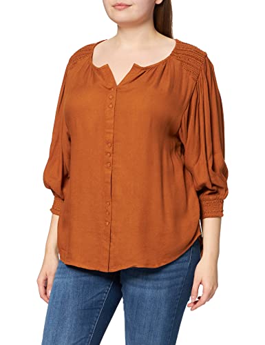 Peppercorn Damen Licia Blouse, 5351 GLAZED GIN, L von Peppercorn