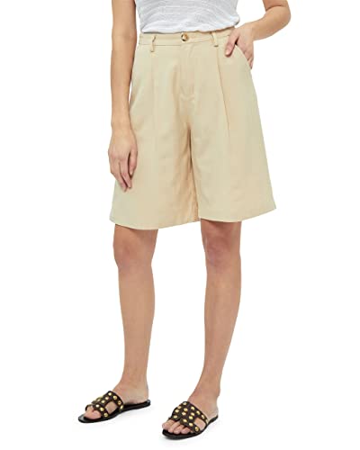 Peppercorn Damen Marniella Wide Weite Shorts, 0273 WARM Sand, 36 von Peppercorn