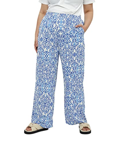 Peppercorn Damen Nicoline Pants Curve Hosenkurve, 2993P Marina Blue Print, 56 von Peppercorn