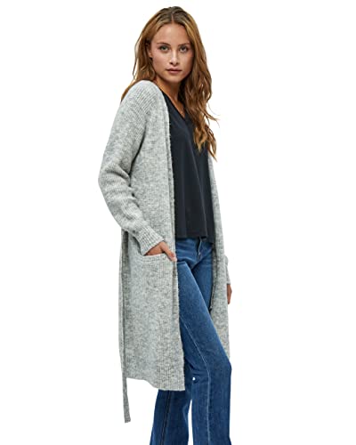 Peppercorn Damen Penelope Lange Strickjacke Grau S von Peppercorn