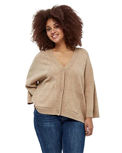 Peppercorn Damen Rosalia Cardigan Curve Braun 44 von Peppercorn