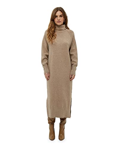 Peppercorn Damen Rosalia Kleid mit Rollkragen Braun S von Peppercorn