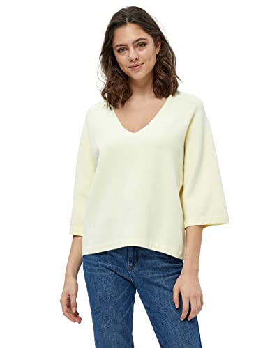 Peppercorn Women's Rosalia 3-4 Sleeve Pullover, Lemon Sorbet, M von Peppercorn