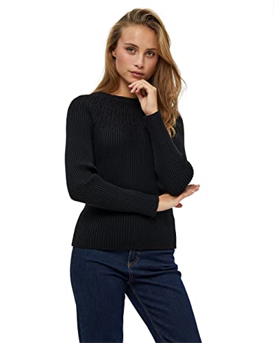 Peppercorn Damen Rosalia Pullover mit Rundhalsausschnitt Schwarz Xs von Peppercorn