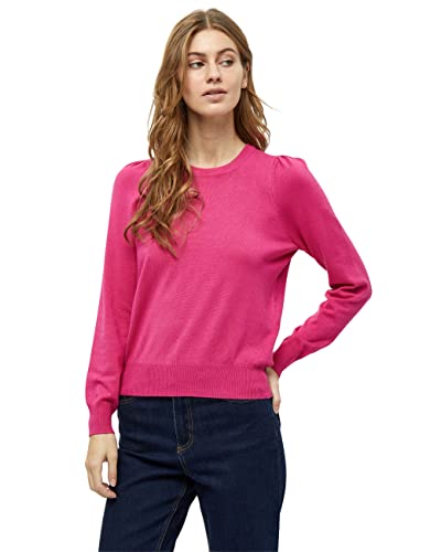 Peppercorn Damen Tana Longsleeve 19 Puff-Langarm, Magenta pink, XL von Peppercorn