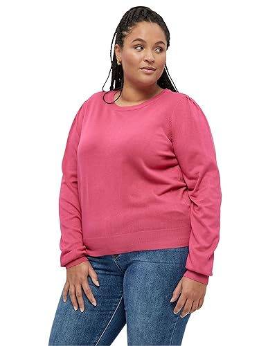 Peppercorn Damen Tana Puff Longsleeve Curve 18 Pink 48 von Peppercorn