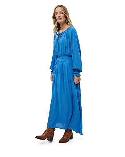 Peppercorn Danea Maxi Kleid | Kleid Damen In Blau | Frühling Kleid Damen Elegant | Größe S von Peppercorn