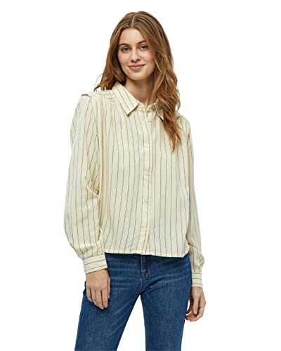 Peppercorn Heddie Shirt | Shirt Damen In Beige | Frühling Bluse Damen Elegant | Größe M von Peppercorn