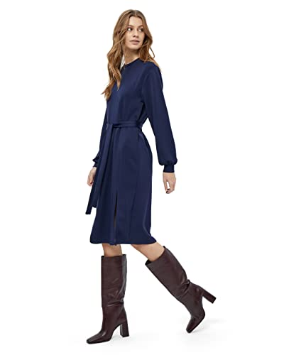 Peppercorn Laila Sweat Kleid Kleid Damen In Blau Herbst Kleid Damen Elegant Größe S von Peppercorn