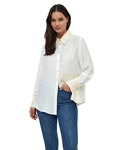 Peppercorn Lene Lange Ärmel Shirt Shirt Damen In Weiß Herbst Bluse Damen Elegant Größe M von Peppercorn