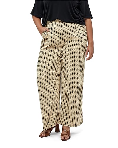 Peppercorn Lykke Breit Bein Hosen Hosen Damen In Beige Herbst Hose Größe Xxl von Peppercorn