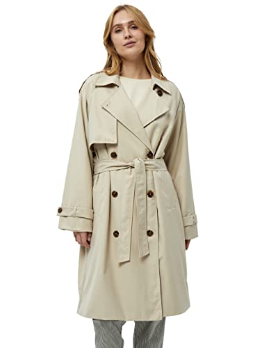 Peppercorn Maggie Trenchcoat | Jacke Damen In Braun | Frühling Mantel Damen | Größe M von Peppercorn