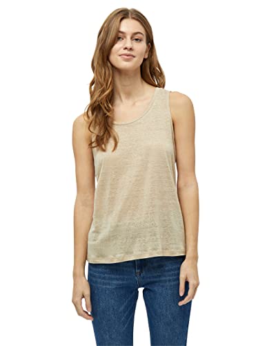 Peppercorn Marina O-Ausschnitt Top | Damen Top In Beige | Frühling Damen Oberteile | Größe Xl von Peppercorn