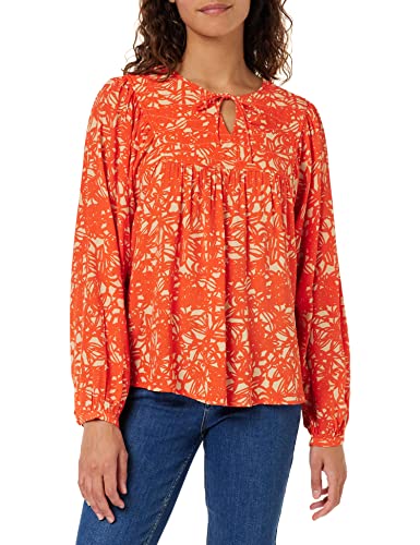 Peppercorn Millie Danea Bluse | Bluse Damen In Orange | Frühling Bluse Elegant | Größe Xs von Peppercorn