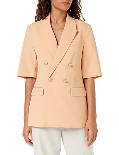 Peppercorn My Halb Ärmel Blazer | Blazer Damen In Orange | Frühling Blazer Damen Elegant | Größe Xxl von Peppercorn