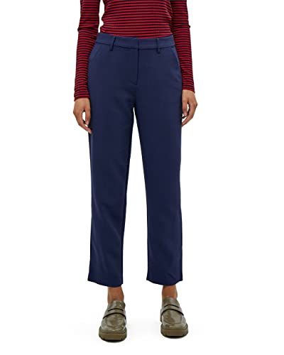 Peppercorn Nora Janika Ankle Length Hosen | Hosen Damen In Blau | Frühling Hose | Größe 46 von Peppercorn