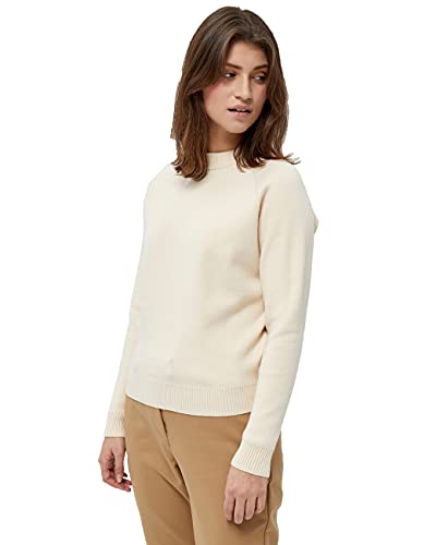 Peppercorn Rosalia Mock Neck Damen Pullover Größe XXL | Pullover Beige Damen | Strickpullover Mit Langen Ärmeln Und Stehkragen | Pullover Damen Elegant | Damenpullover Langarm von Peppercorn