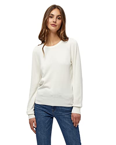 Peppercorn Tana Pullover Damen | Damenpullover Langarm und Puffärmel | Hochwertiger Damen Pullover Winter | Langer Pullover Damen Winter mit O-Ausschnitt von Peppercorn