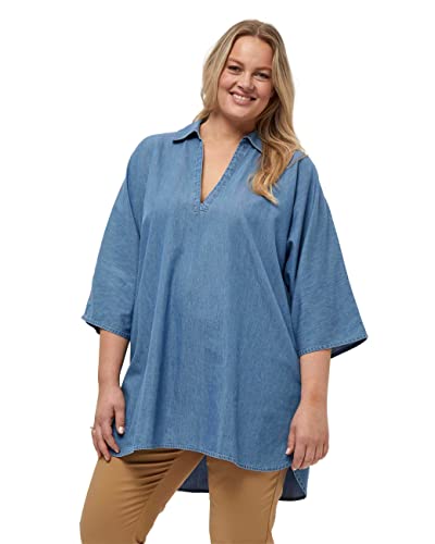 Peppercorn Women's CIA Tunic Curve, Light Blue WASH, 26 von Peppercorn