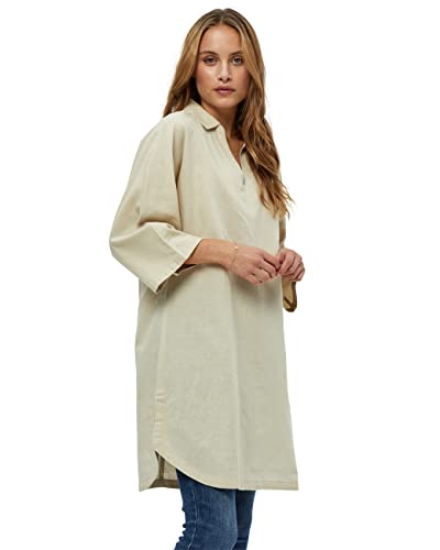 Peppercorn Women's Elby Linen Tunic, Warm Sand, L von Peppercorn