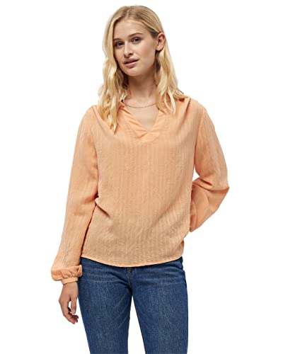 Peppercorn Women's Emma 3/4 Sleeve Blouse, Peach Cobbler, S von Peppercorn