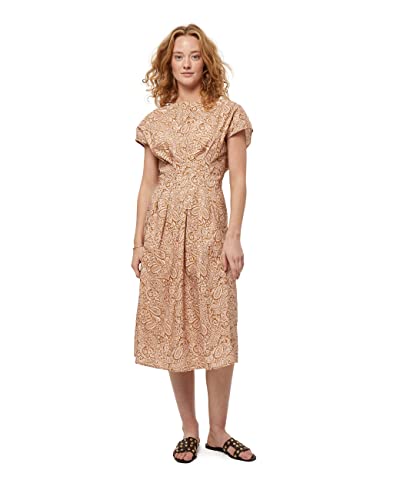 Peppercorn Women's Fia Lenora Dress, Bone Brown, L von Peppercorn