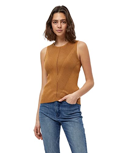 Peppercorn Damen Tana O-neck Top Braun XXL von Peppercorn