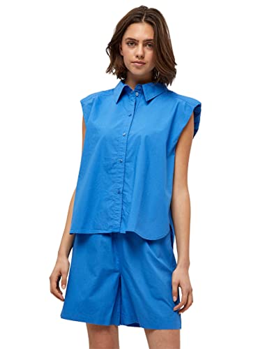 Peppercorn Women's Thelma Sleeveless Shirt, NEBULAS Blue, S von Peppercorn