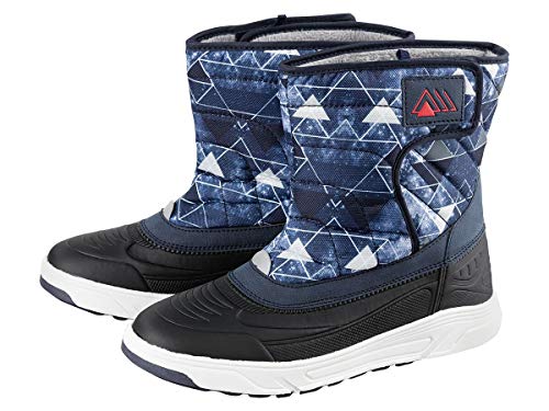 Kinder Jungen Winterstiefel Boots Halbstiefel Stiefeletten Winterschuhe Stiefel Boots Snowboots Schuhe reflektierende Elemente Bequem 35 von Pepperts
