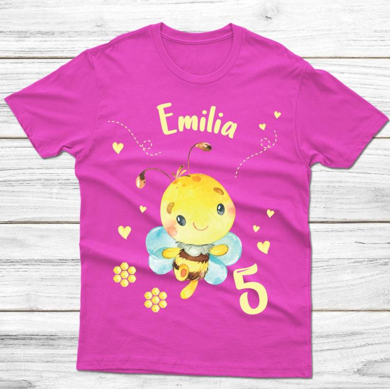 Geburtstagsshirt Personalisiert - Biene Geburtstagsshirt Personalisiert - Biene von Peppylinchen